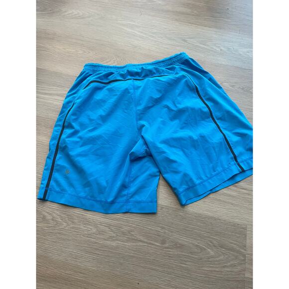Lululemon Pace Breaker Shorts Mens Size Extra Large Blue dye Unlined 7" Gym - Picture 5 of 6
